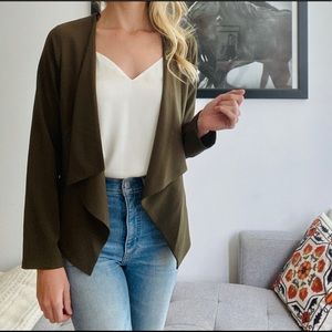 Olive green blazer
